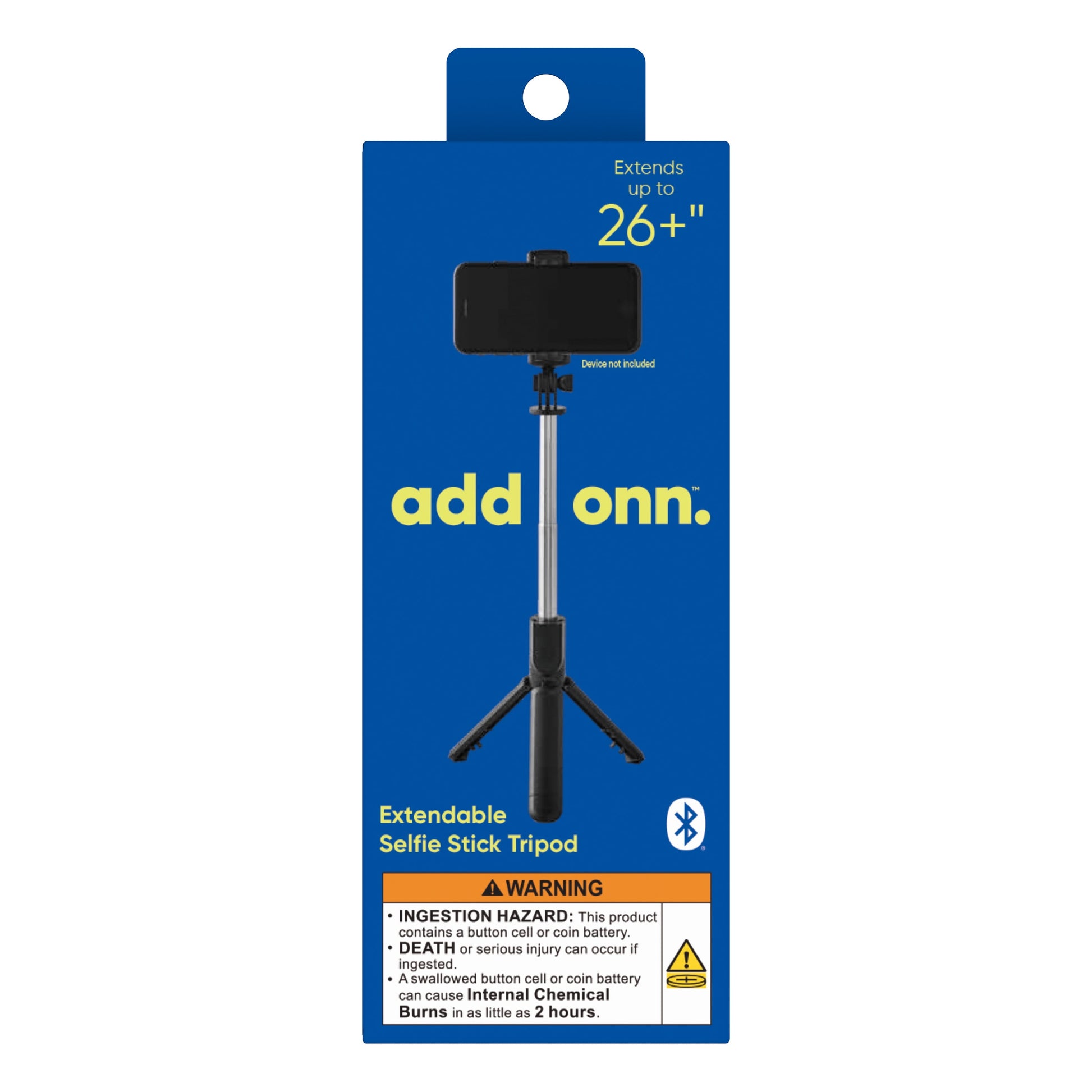 . Extendable Black Selfie Stick Tripod