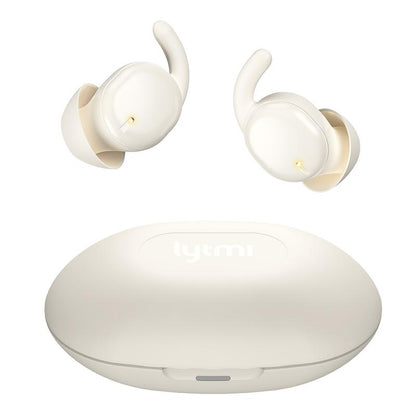 Lytmi Cozysnug Sleep Earbuds, Noise Blocking, Comfy for Side Sleepers, Bluetooth 5.3, Smallest Call Earphones, 21H Playtime, Commute,Sports Headphones